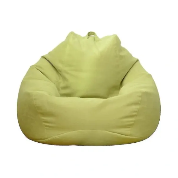 Het rea Sittsäckar>Ny design extra stora sittpuffstolar Sofföverdrag Inomhus Lazy Lounger för vuxna barn Hotsale! Inget fyllmedel Grå 90 * 110cm, Endast sofföverdrag-Glad | Fyndiq