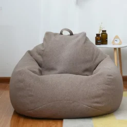Blueday Sittsäckar>Ny extra stor sittsäcksstolar Soffa Cover inomhus Lazy Lounger För Vuxna Barn Kampanjpris 100 * 120cm
