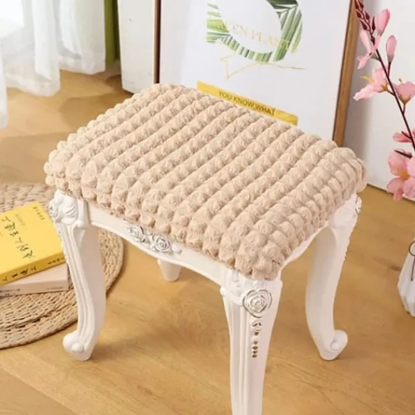 Pallar>NY-4-pack Elastiska Rektangulära Barstolsskydd Stretch Vanity Pallskydd