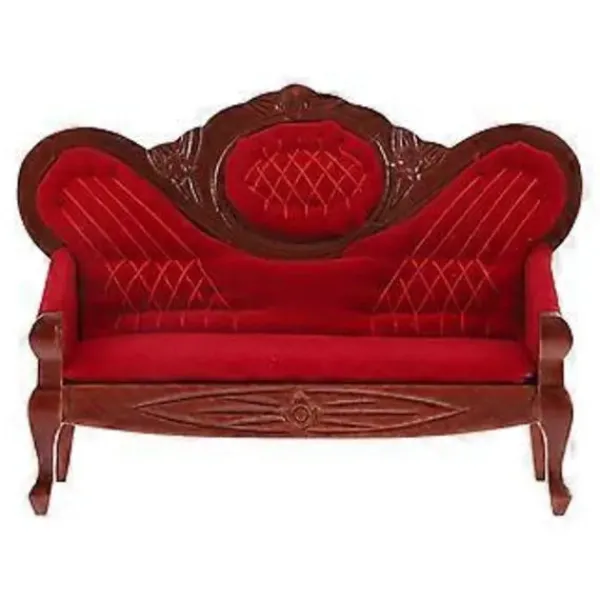 Soffor>NY-Realistisk Mini Soffa Ornament DIY Mini Hus Soffa Dekor Miniatyr Soffa Fotorekvisita