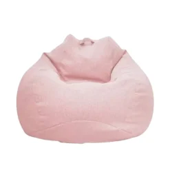 Sittsäckar>Nytt extra stort överdrag för sittsäck rosa (100*120, ingen fyllning)