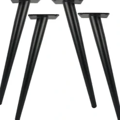 Småbord>4-pack 30 cm Långa Metallbordsben för Moderna Möbler Byrå Skåp Skrivbord Stol Ottoman Ersättningsmöbler Stödben 800 kg Kapacitet