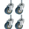 Stolar>4-pack 360° möbelhjul 75mm M10 Heavy Duty Swivel Caste