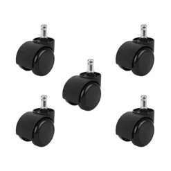 Kontorsmöbler>5-pack Kontorsstol Hjul - 11 mm