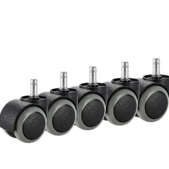 Kontorsmöbler>5-pack kontorsstolshjul, kompatibla med IKEA-stolar (10 mm x 22 mm) Kraftiga [JUN]