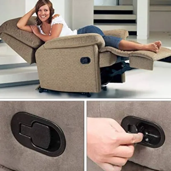 Fåtöljer>2-pack Recliner Ersättningsdelar, Hållbar Recliner Släpphandtag - 120mm