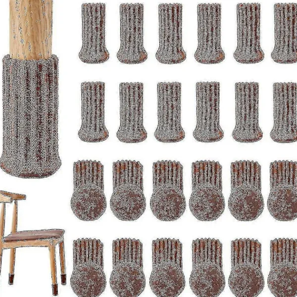 Stolar>24-pack Stolsstrumpor Kvalitetsgåvor Brown