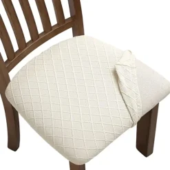 Matgrupper>6-pack Stretch Jacquard Stolsöverdrag, Avtagbara och Tvättbara[GPA]