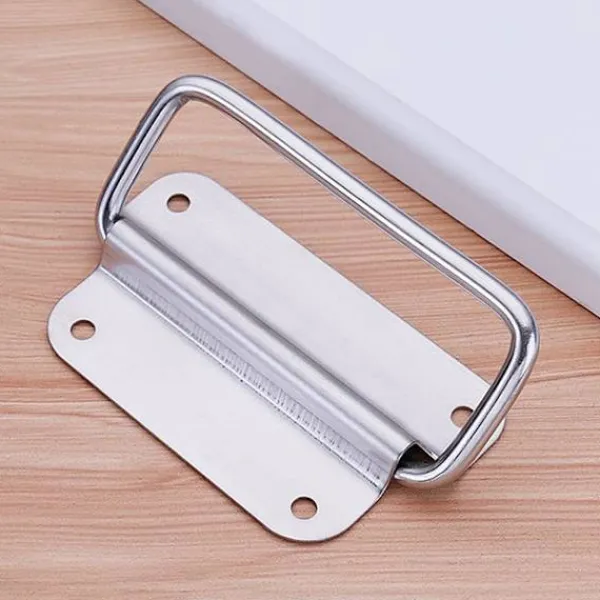 Kistor & Koffertar>2PCS hårdvara verktyg metall kista ring handtag - rostfritt stål kista ring pu
