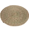 Sittpuffar>2PCS Rustik Rund Pouf Tatami Kudde Fönsterdyna Matta för Heminredning Yoga