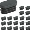 Stolar>Plastfötter för möbler ovala fötter för stolar plastfötter för möbler ovala fötter för trampolinstolar 20 stycken (15x30mm)