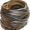 Balkongmöbler>Plastrotting - 32m - Rottingreparationsmaterial - Hög styrka - Reparationssats för uteplatsstolar - Rottingmöbelreparation - Brun_xx