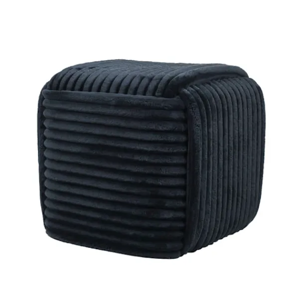 Mondex Since 1986 Sittpuffar>Puff WIKI 43x43x38 cm – Stilren och mångsidig inredningsdetalj i svart