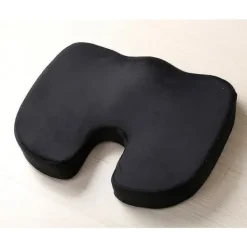 Stolar>QD Memory Foam Sittdyna för Kontorsstol Halkfri Ortopedisk Bekväm Sittdyna Sittkudde för Ischias Svanskota Ryggsmärta, Hemkudde för Ca