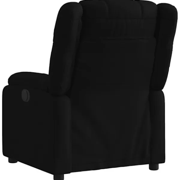 vidaXL Fåtöljer>Reclinerfåtölj svart tyg