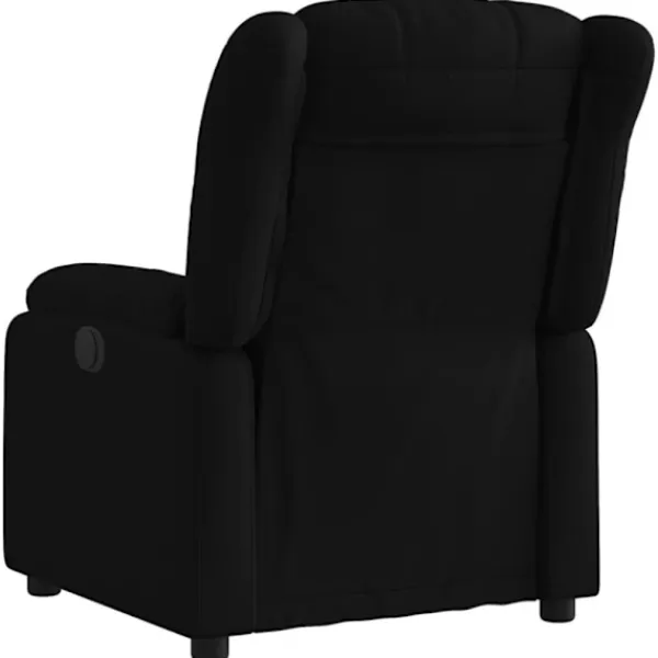 vidaXL Fåtöljer>Reclinerfåtölj svart tyg