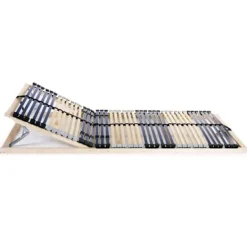 vidaXL Sängar>Ribbotten utan madrass med 42 ribbor 7 zoner 80x200 cm