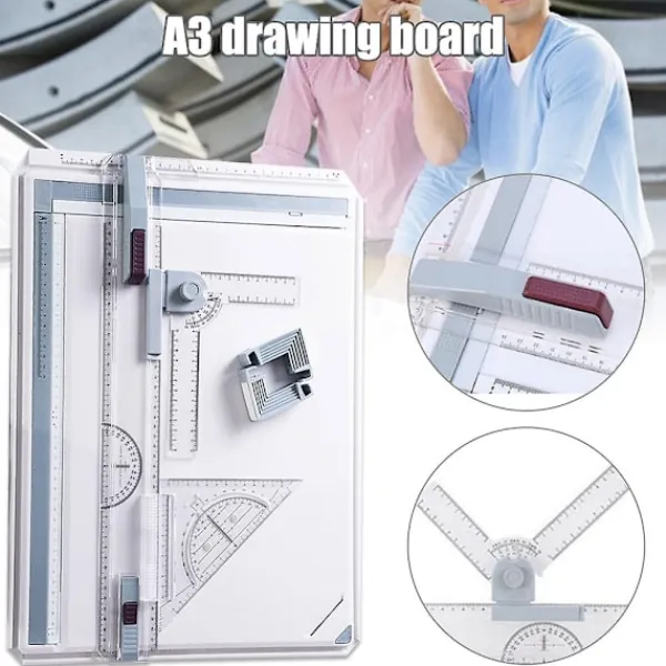 Kontorsmöbler>Ritbord A3 Ritbord med parallell rörelsevinkelmätningssystem - Perfekt