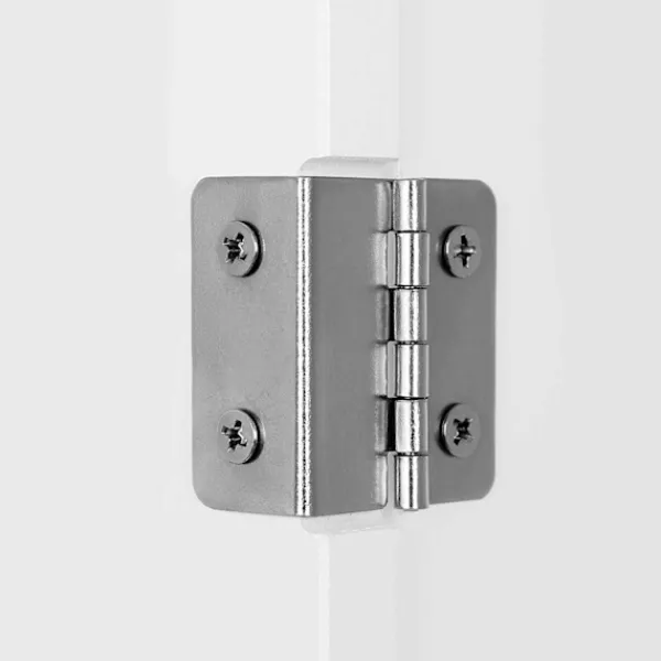 Rootz Living Skåp>Rootz badrumsskåp - Förvaringsskåp - Hygienarrangör - Vit MDF - 60 cm x 20 cm x 70 cm - Öppet fack - Justerbar hylla - Förkromade knoppar