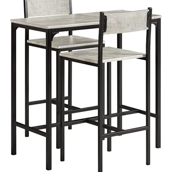 Rootz Living Matgrupper>Rootz Bar Set - 1 Barbord och 2 pallar - 3 delar Hem Kök Frukost one size