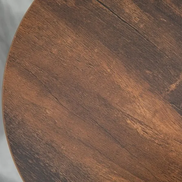 Rootz Living Stolar>Rootz Barstolar - Set med 2 köksfrukostpallar - Robust stålstomme - Industriella långa barstolar - 65 cm hög sits - Fotstöd - Rustik brun - 42 x 42 x | Fyndiq