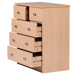 Rootz Living Byråer>Rootz Byrå - Skänk - 5 lådor - Ljusbrun - Modern skänk