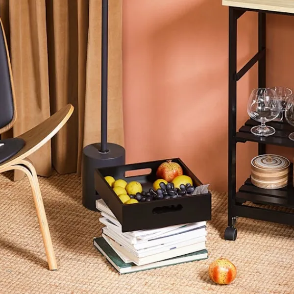 Rootz Living Köksö>Rootz förvaringsskåp - byrå - Organizer - MDF och furu - 67cm x 84,5cm x 37cm - Mobil med hjul - Finns i 3 färger