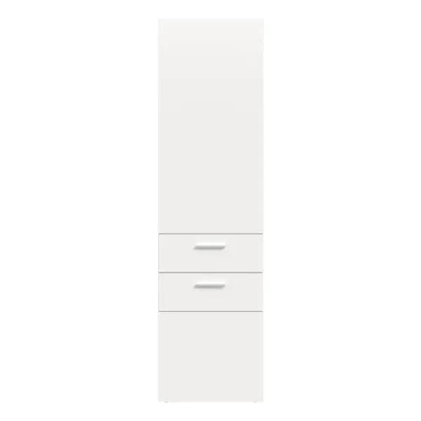 Rootz Living Byråer>Rootz garderobspanel - kappställ - halllagring - rymdbesparande design - 52x190x36 cm