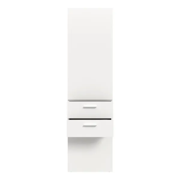 Rootz Living Byråer>Rootz garderobspanel - kappställ - halllagring - rymdbesparande design - 52x190x36 cm