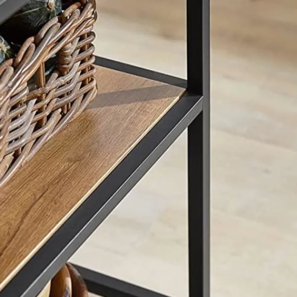Rootz Living Sideboards>Rootz Köksvagn i industriell vintagestil Köksförvaringsvagn Serveringsvagn med 2 lådor 2 hyllor