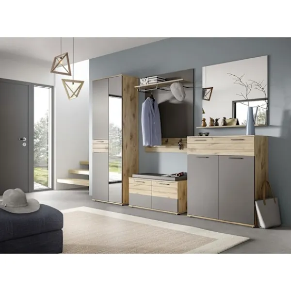 Rootz Living Sideboards>Rootz Mason Bench Garderob - Shoe Rack Bench - Entryway Organizer - 90 cm x 51 cm x 37 cm