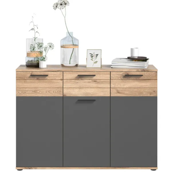 Rootz Living Sideboards>Rootz Mason Chest of Drawers - Wood Cabinet - Sideboard - Highboard - Rymlig förvaring - 120 cm x 87 cm x 40 cm