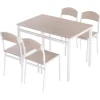 Rootz Living Matgrupper>Rootz Matsalsset - 5-delat - Matbord - Matsalsstol - 1 bord - 4