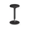 Rootz Living Pallar>Rootz Pall - Arbetspall - Barpall - Bänkpall - Kökspall - Justerbar pall - Svart - Pall för små utrymmen - Svart - 50-65 cm