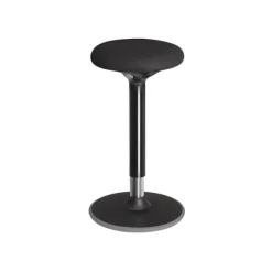 Rootz Living Pallar>Rootz Pall - Arbetspall - Barpall - Bänkpall - Kökspall - Justerbar pall - Svart - Pall för små utrymmen - Svart - 50-65 cm