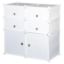 Rootz Living Skåp>Rootz Skåp Garderob - Vit - Stål, Plast - 29,52 cm x 14,56 cm x 28,74 cm