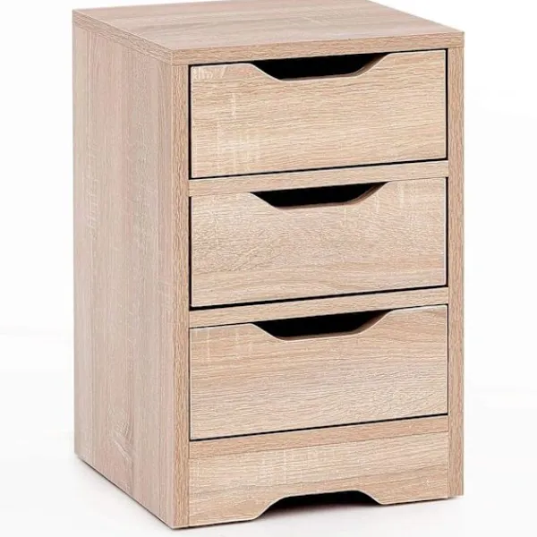 Rootz Living Byråer>Rootz Sängbord - Träskåp - Sanoma - 31 x 49 x 31 cm