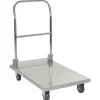 vidaXL Balkongmöbler>Rullvagn 82x53x86 cm rostfritt stål silver