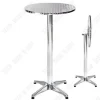 LUNAVO Småbord>Rund Barbord - TD - 60x60 cm - Aluminium - Halkfri - 75 kg belastning