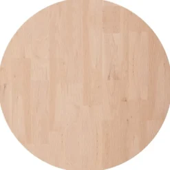 vidaXL Matbord>Rund bordsskiva Ø50x2,5 cm obehandlat massiv ek