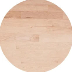 vidaXL Matbord>Rund bordsskiva Ø30x1,5 cm obehandlat massiv ek