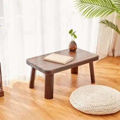 Sittpuffar>Rund halmmeditationspute med silkefyllning