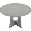 DUOKU Matbord>Rund Matbord - - 120 cm - Trä - 4 Platser - Rustik Cirkulärt Möbler