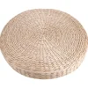 Sittpuffar>Rund Pouf Tatami Kudde 40cm Mjuk Yoga Meditation Matta Golvkuddar Halmfylld för Bekväm Sitta och Avkoppling