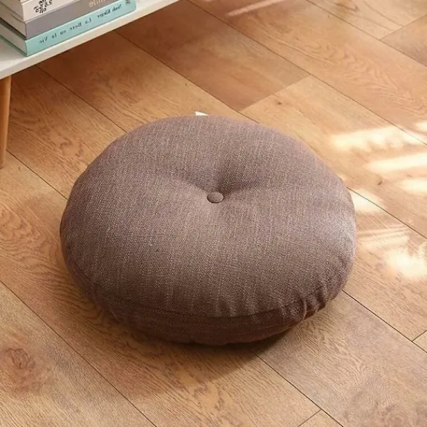 Sittpuffar>Rund sittdyna, 10/15 cm tjocklek, mjuk sittdyna, för hem, kontor, matsal