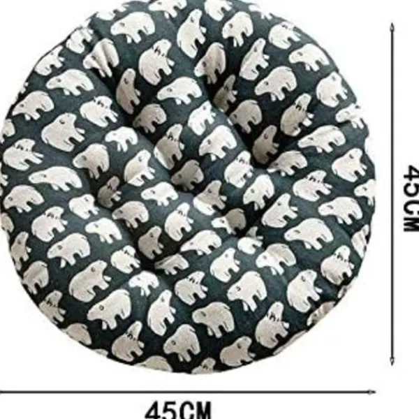 Sittsäckar>Rund sittdyna andningsbar sittdyna ask tatami sittdyna lämplig för inomhusbruk