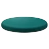 Sittpuffar>Rund Sittdyna i Memory Foam Bekväm Ventilerande Vadderad Pallöverdrag Tvättbar Matta För Hem Sovrum Mörkgrön 40cm