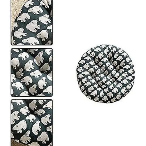 Stolar>Rund Stolsdyna Kudde För Hem Kontor Trädgård Dekorativ Kudde För Patio Tatami Sittyta Inomhus Utomhus 40*40cm (FMY)