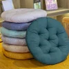 Sittpuffar>Runda Sittdynor 40 cm (2 st) - Ortopediska Stolsdynor - Bekväma Sittkuddar (blå, 2-pack)