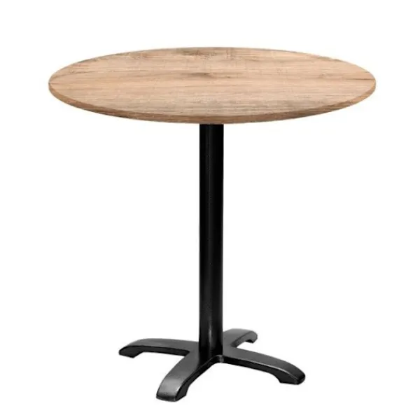 Matbord>Rundt bord Ø 80 cm - modell Bazila tannin naturlig